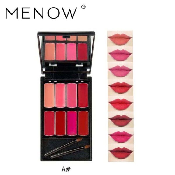 Menow 8-Color Lip Gloss Palette